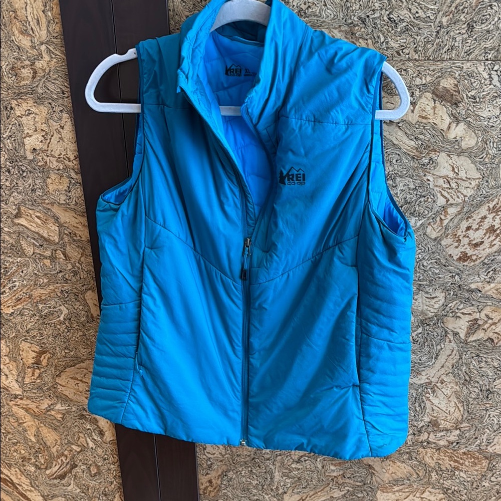 Vibrant Blue REI Puffer Vest